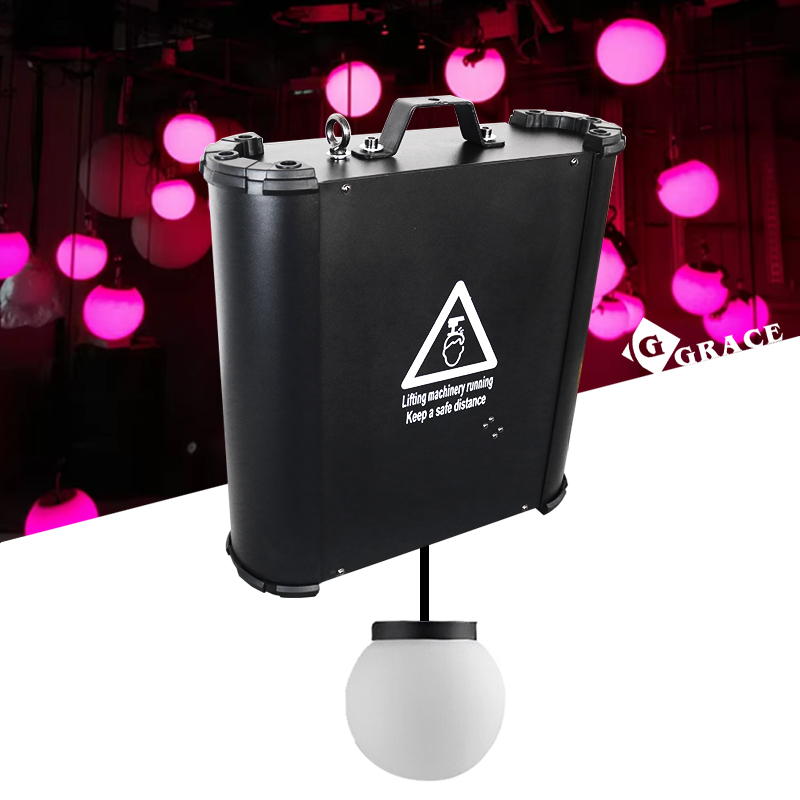 3D Ball Kinetic Light Stage Show LED Winch Ball Dmx
