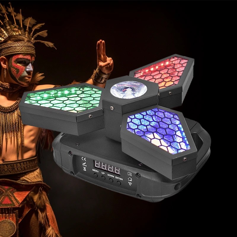 Igracelite 3*60W Rotating Retro LED Back Retro Lights