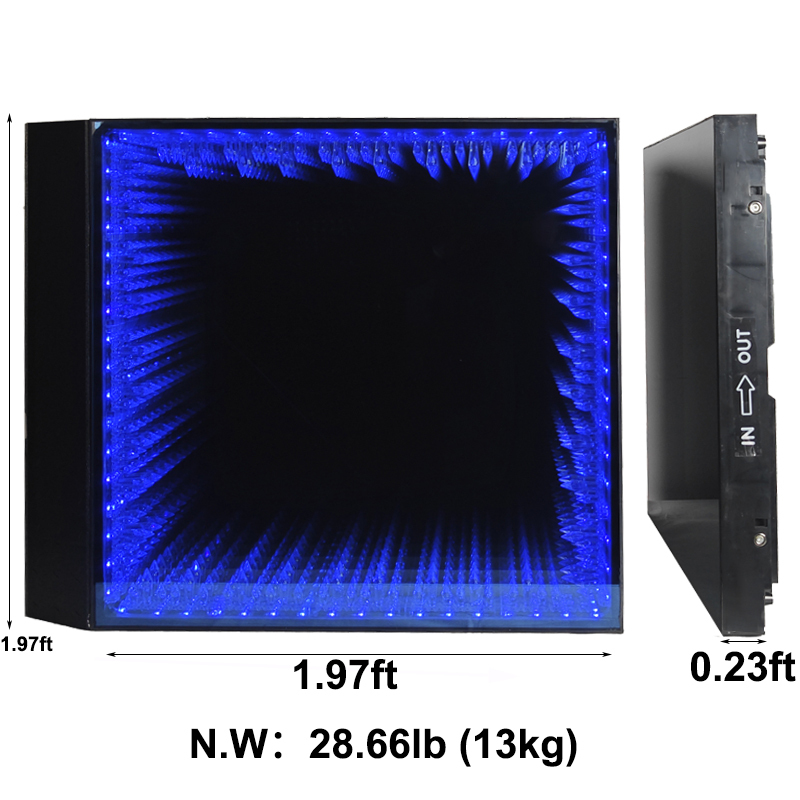 Igracelite Crystal IP55 RGB 3in1 Dance Floor LED Lights