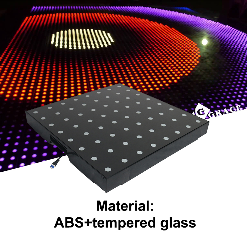 Igracelite 2ft By 2ft  Wireless Magnet led dance floor magnetic 8*8 pixel