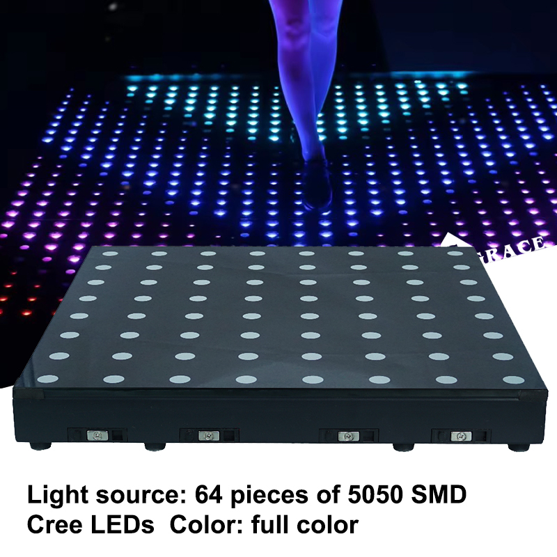 Igracelite 2ft By 2ft led dance floor magnetic 8*8 pixel