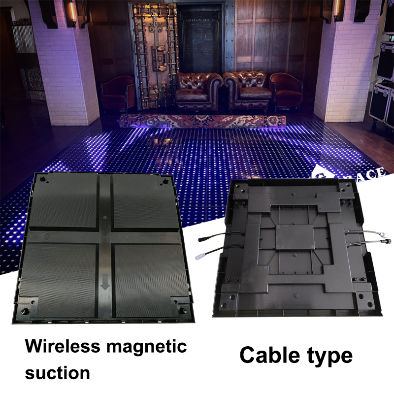 Igracelite 2ft By 2ft  Wireless Magnet led dance floor magnetic 8*8 pixel