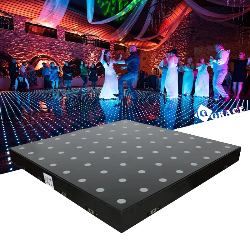 Igracelite 2ft By 2ft  Wireless Magnet led dance floor magnetic 8*8 pixel