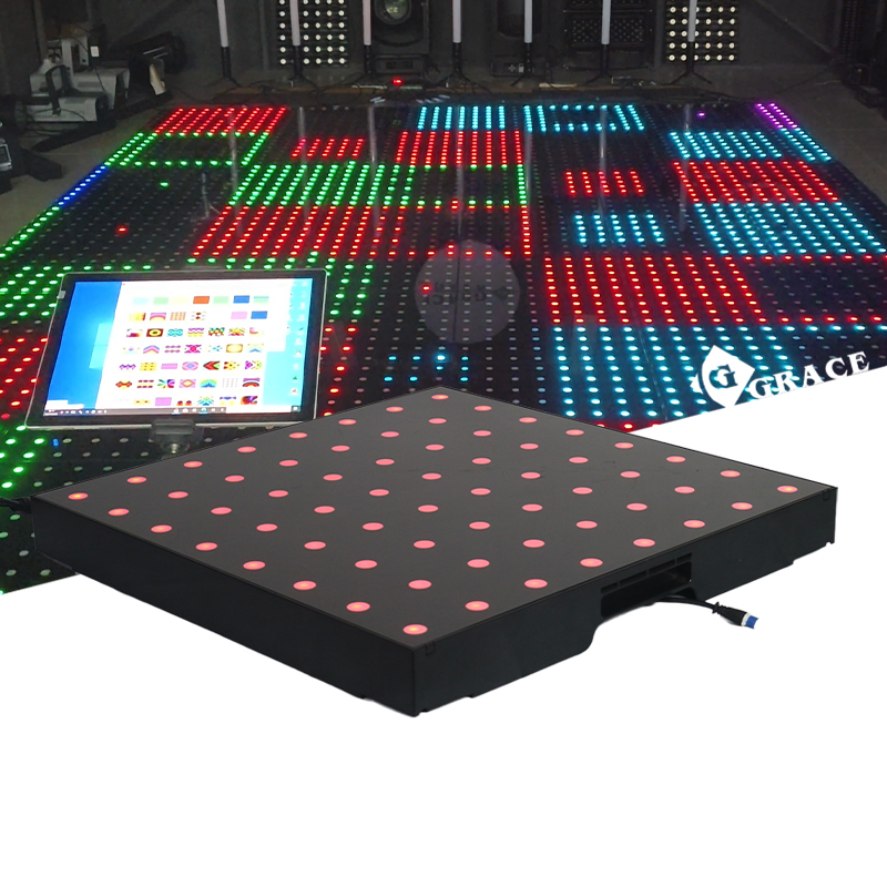 Igracelite 2ft By 2ft led dance floor magnetic 8*8 pixel