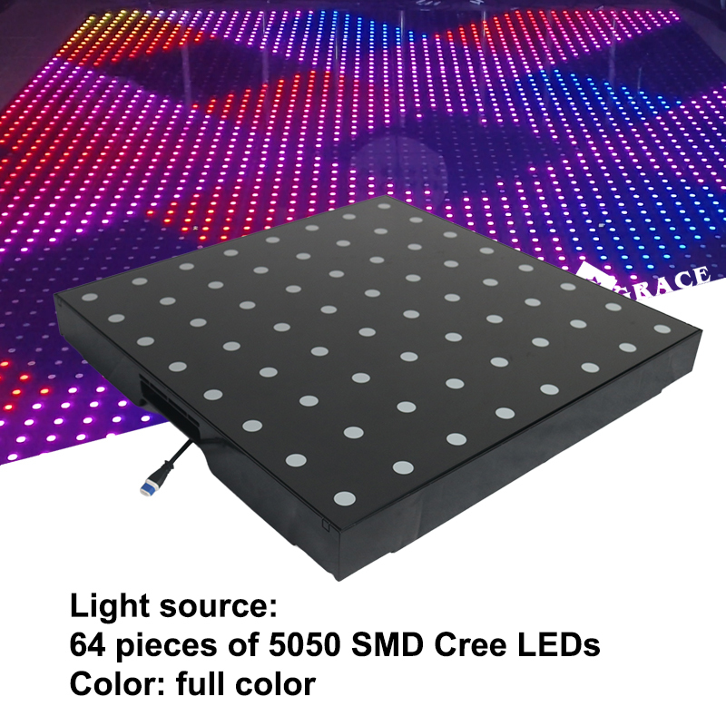 Igracelite 2ft By 2ft led dance floor magnetic 8*8 pixel