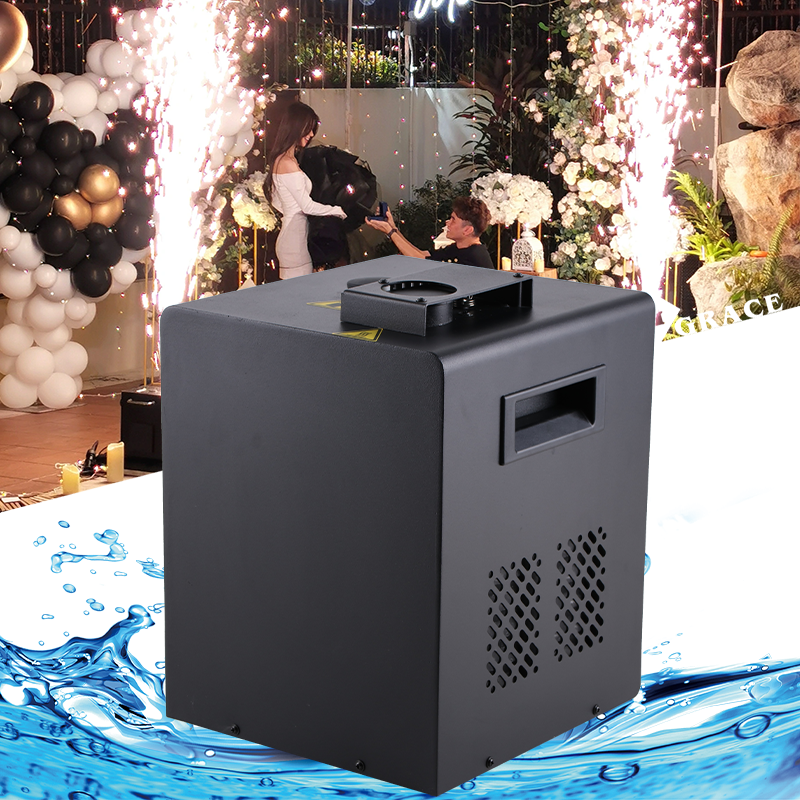Igracelite 1000W IPX4 Waterproof  Large Cold Sparkler Fountains Machine