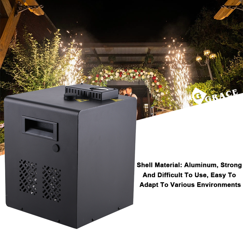 Igracelite 1000W IPX4 Waterproof  Large Cold Sparkler Fountains Machine