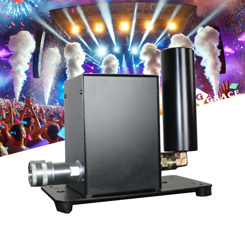 Co2 Jet Blaster Machine DMX Control Digital CO2 jet Machine CO2 Blaster cannon Jet Co2 Fog Machine for stage Lighting Effect