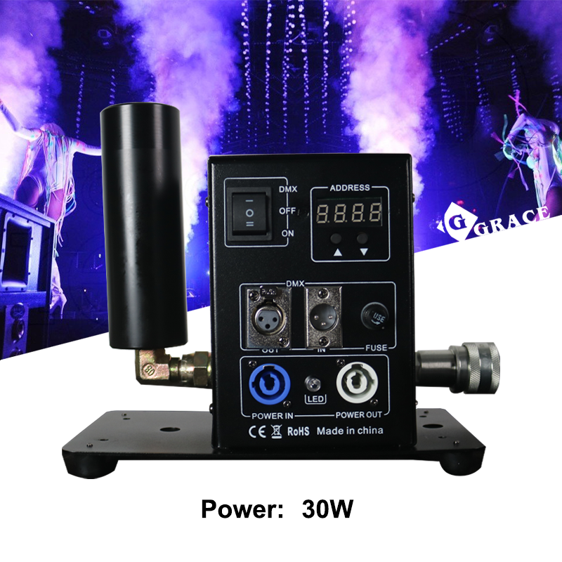 Co2 Jet Blaster Machine DMX Control Digital CO2 jet Machine CO2 Blaster cannon Jet Co2 Fog Machine for stage Lighting Effect