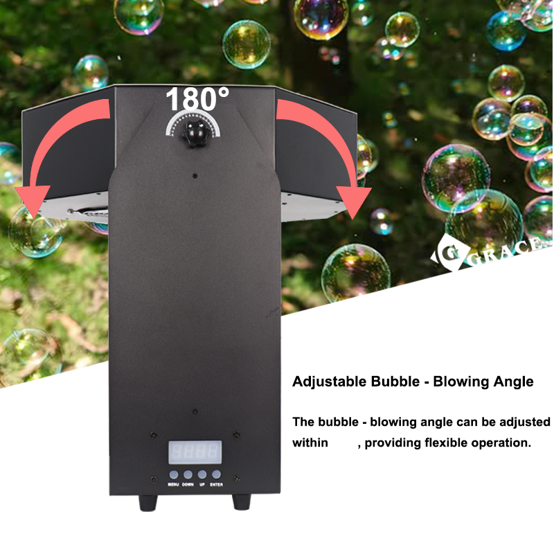 Igracelite 120w Output 3000/s LED Bubble Machine