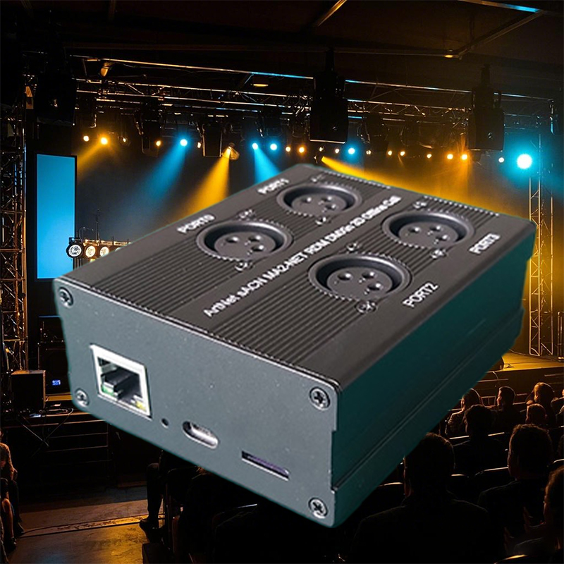 Igracelite Support DMX512 System Type-C USB Functions Artnet DMX Control Box