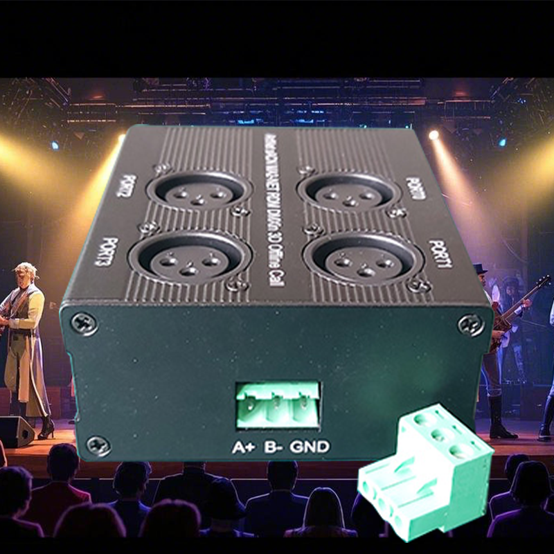 Igracelite Support DMX512 System Type-C USB Functions Artnet DMX Control Box