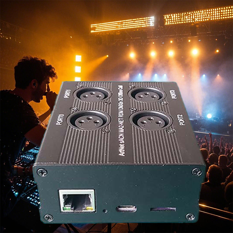 Igracelite Support DMX512 System Type-C USB Functions Artnet DMX Control Box