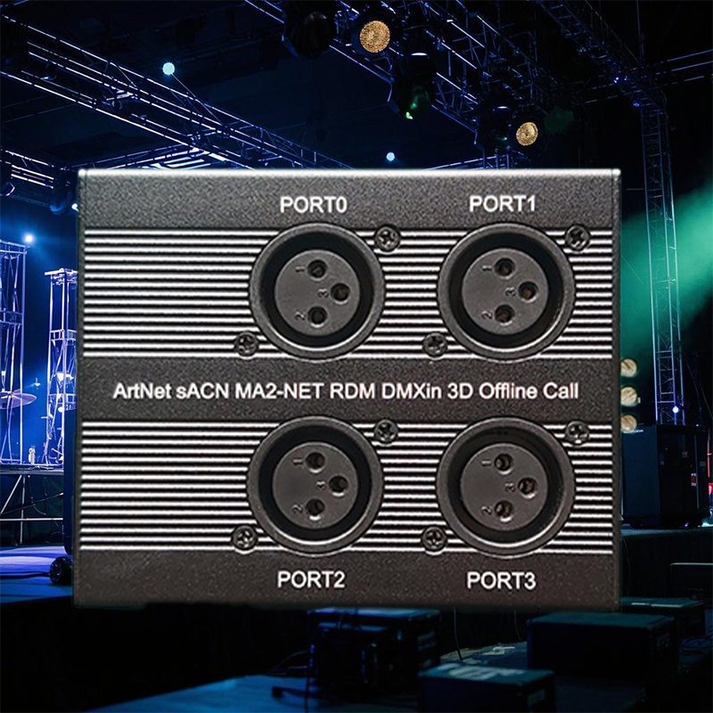 Igracelite Support DMX512 System Type-C USB Functions Artnet DMX Control Box