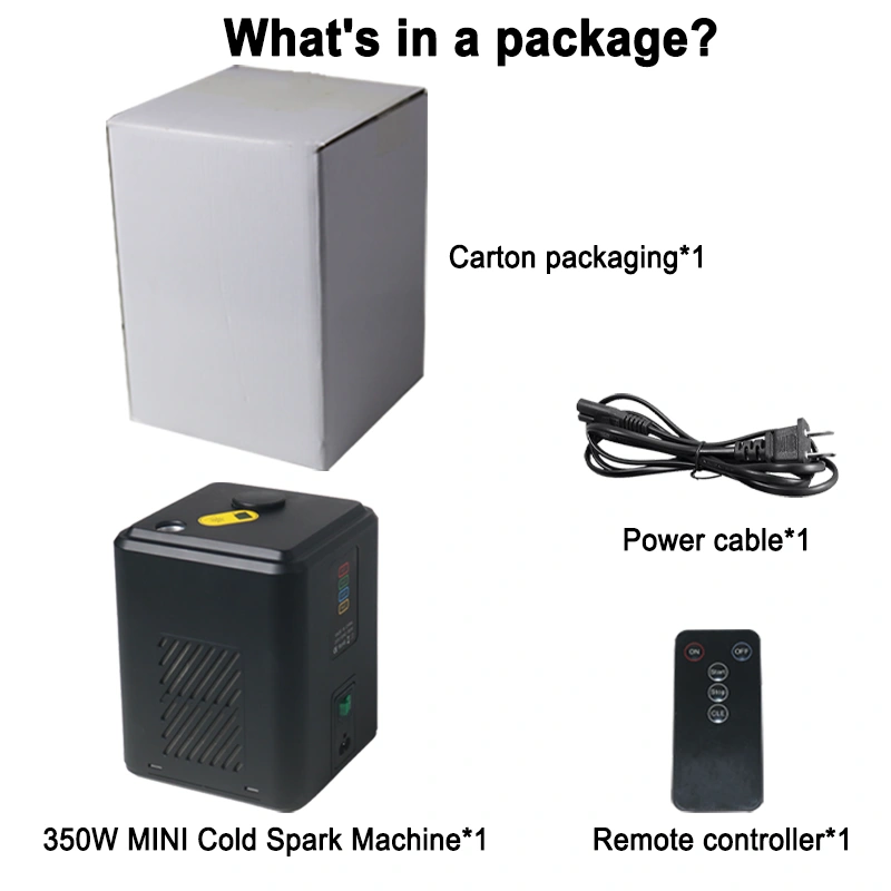 350W Remote MINI Cold Spark Machine