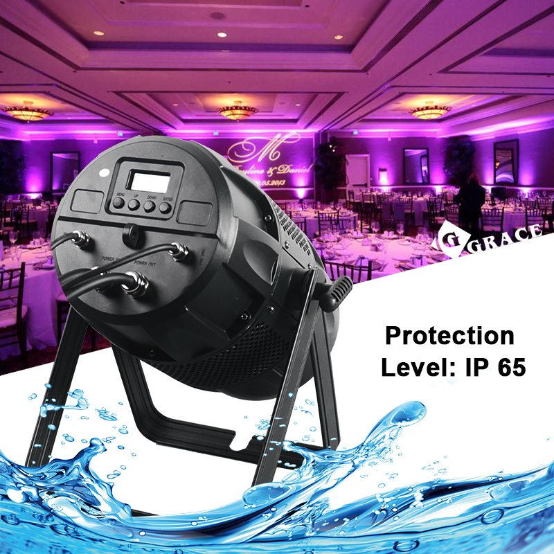 IP65 Outdoor 7*40W Stgae Light RGBW 4IN1 Zoom LED Wash Par Light