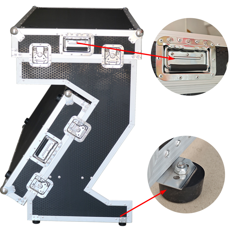 Igracelite 2in1 Portable Flight Case DJ Booth