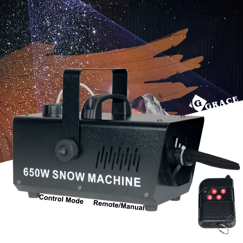 Igracelite 650w indoor /outdoor artificial spray maker snow machines