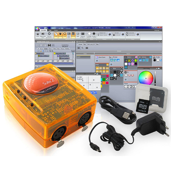 1536Chs Sunlite DMX controller Light Console suite2 dmx 512 dmx