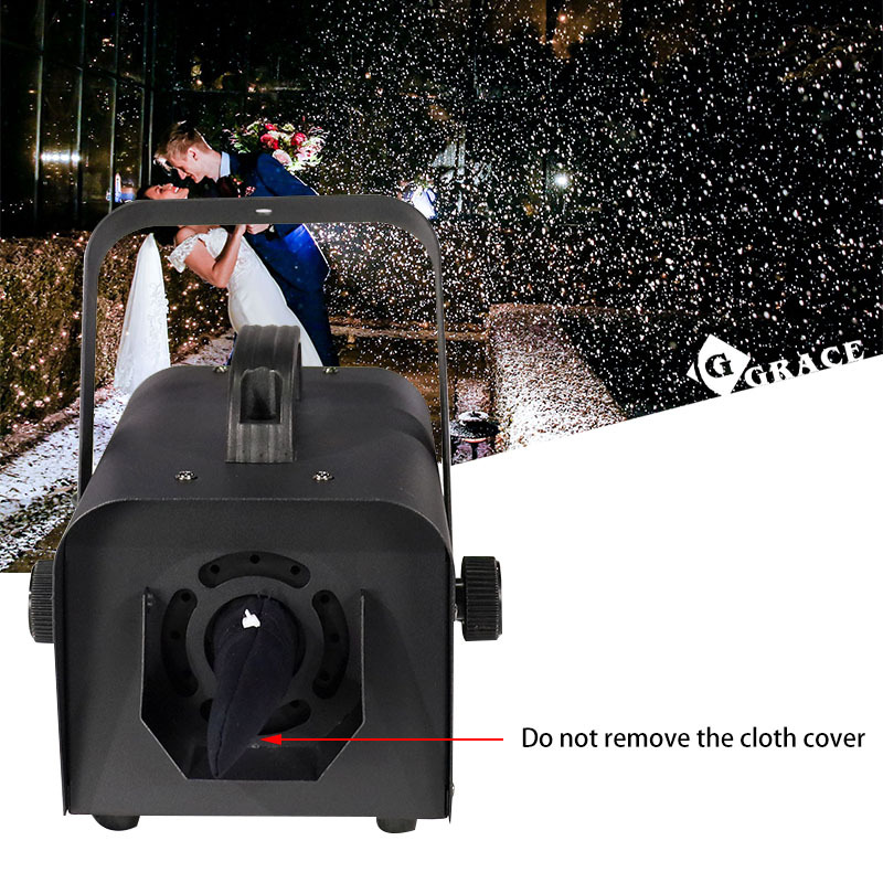 Igracelite 800W Snow Maker Machine Artificial Snow Making Machine