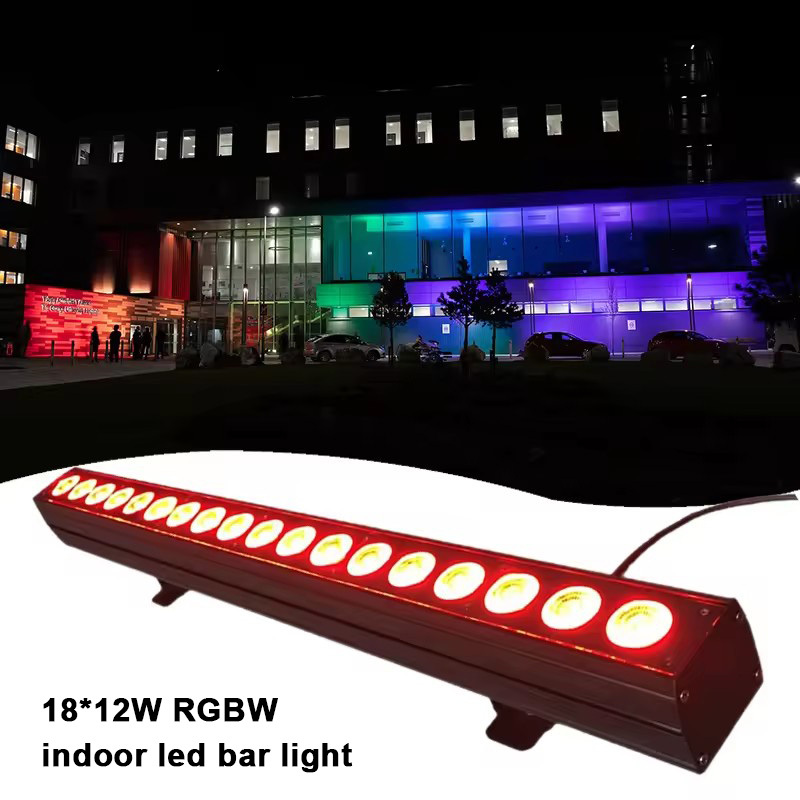 Igracelite Indoor 18*18w 6in1 LED bar wash battery LED wall wash light