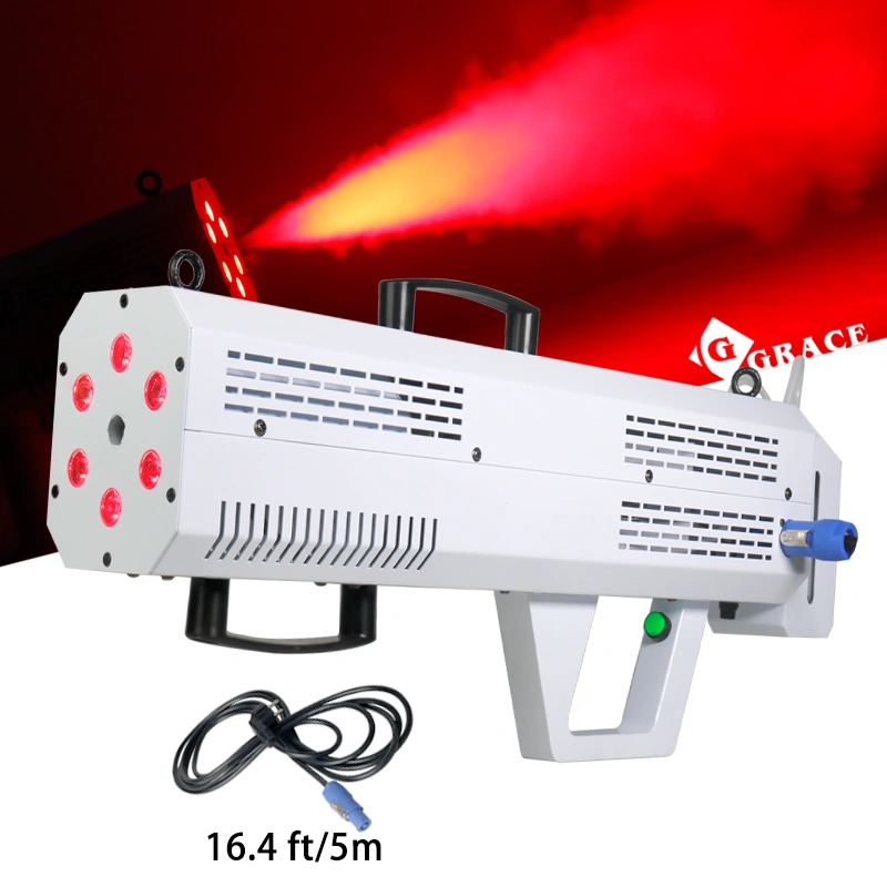 Igracelite Handheld 1500W Column Fog Gun Party Smoke Machine
