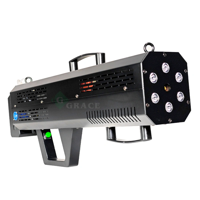 Igracelite handheld 1500w LED RGB fog gun party smoke machine