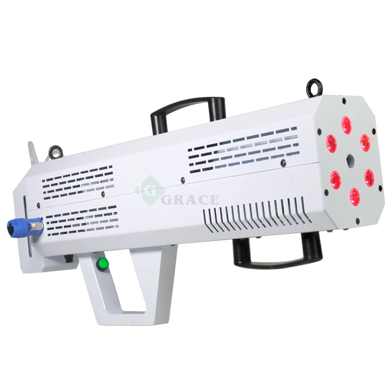 Igracelite handheld 1500w LED RGB fog gun party smoke machine