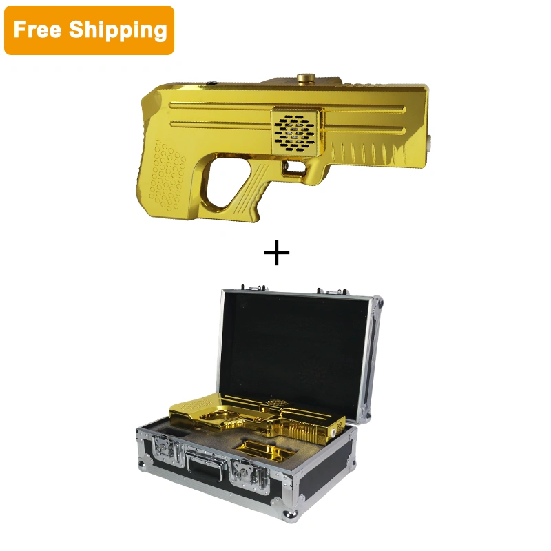 Free shipping handheld cold sparklers gun DJ disco party wedding