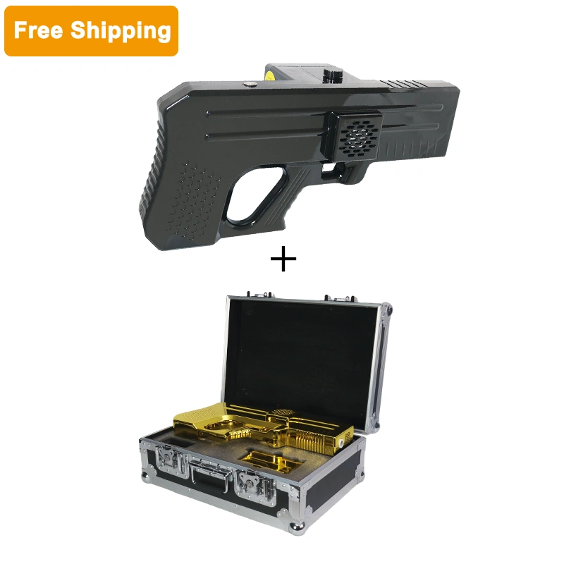 Free shipping handheld cold sparklers gun DJ disco party wedding
