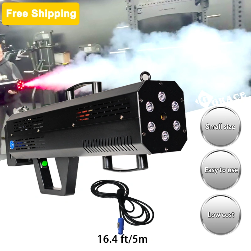 Free shipping handheld smoke gun DJ wedding nightclub party