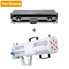 1pcs white smoke gun＋flight case