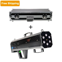 1pcs black smoke gun＋flight case