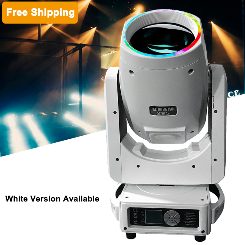 Free shipping 295w beam effect light moving head stage lights equipment professional with halo effect