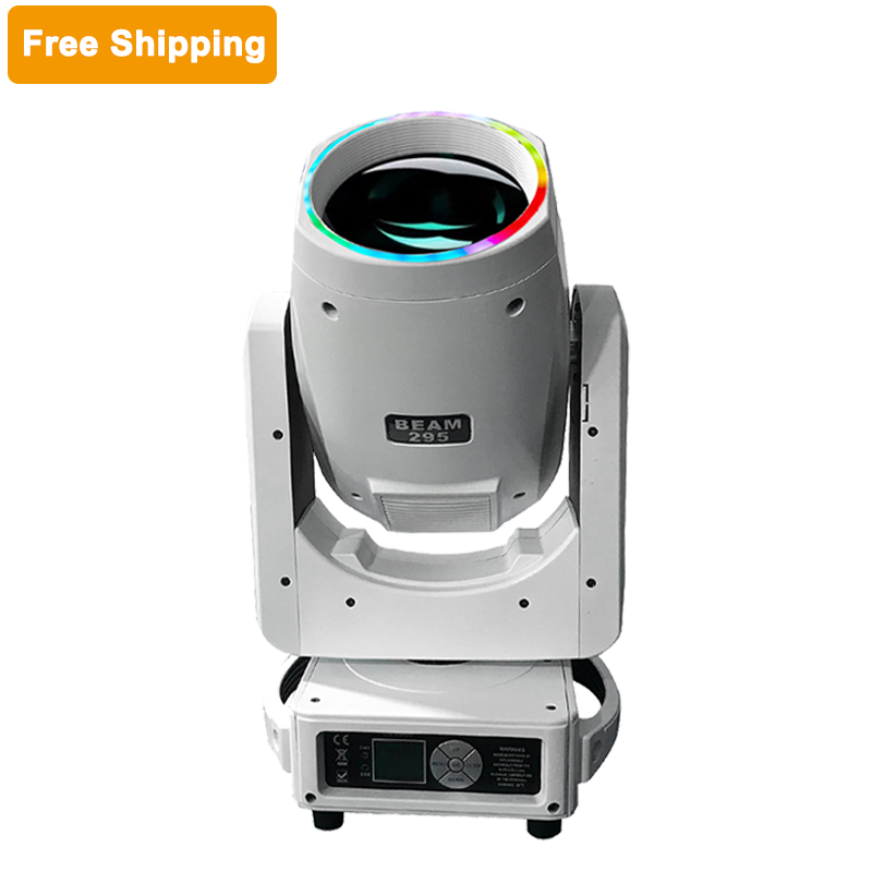 Free shipping 295w beam effect light moving head stage lights equipment professional with halo effect