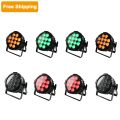 8pcs Battery Par light (flight case packaging)】