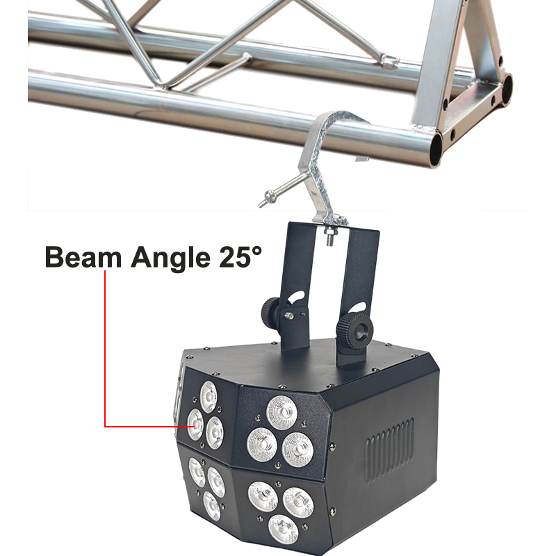 Igracelite 18*12W double decker 150W LED par LED light fx DJ wash RGBWAU color wash effect