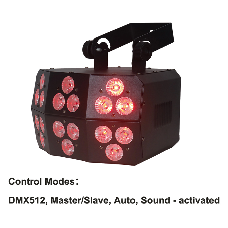 Igracelite 18*12W double decker 150W LED par LED light fx DJ wash RGBWAU color wash effect