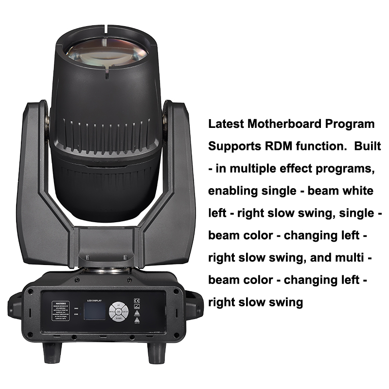 Igracelite IP65 waterproof 350w moving head low noise concert party