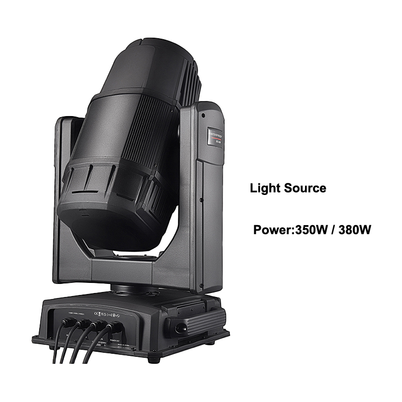 Igracelite IP65 waterproof 350w moving head low noise concert party