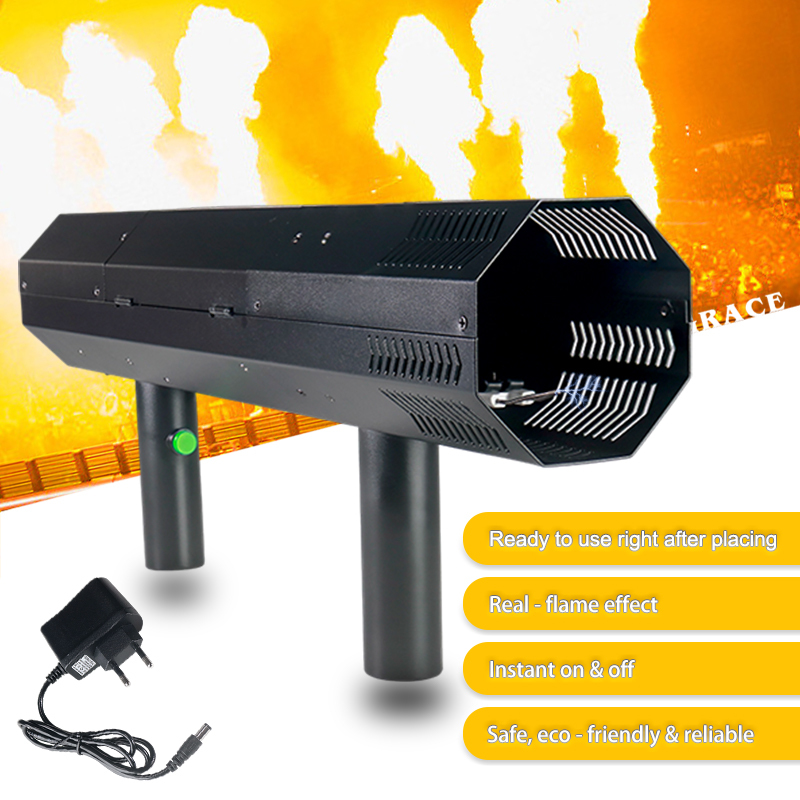 Igracelite handheld stage fire gun for party flame thrower sparkle firing machine