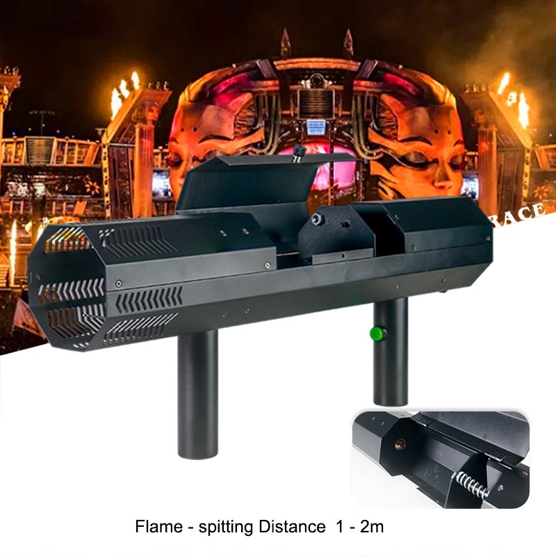Igracelite handheld stage fire gun for party flame thrower sparkle firing machine