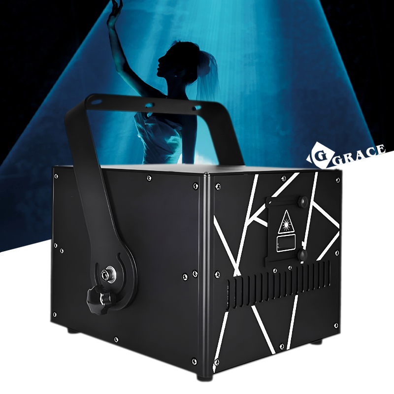 5w dmx512 rgb animation laser light