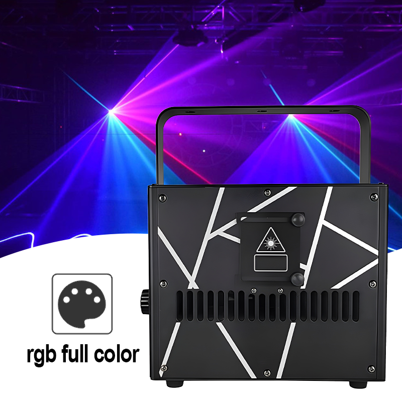 5w dmx512 rgb animation laser light