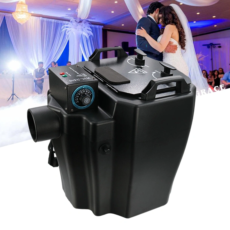 Igracelite 6000w  low fog adjustable dry ice fog machine