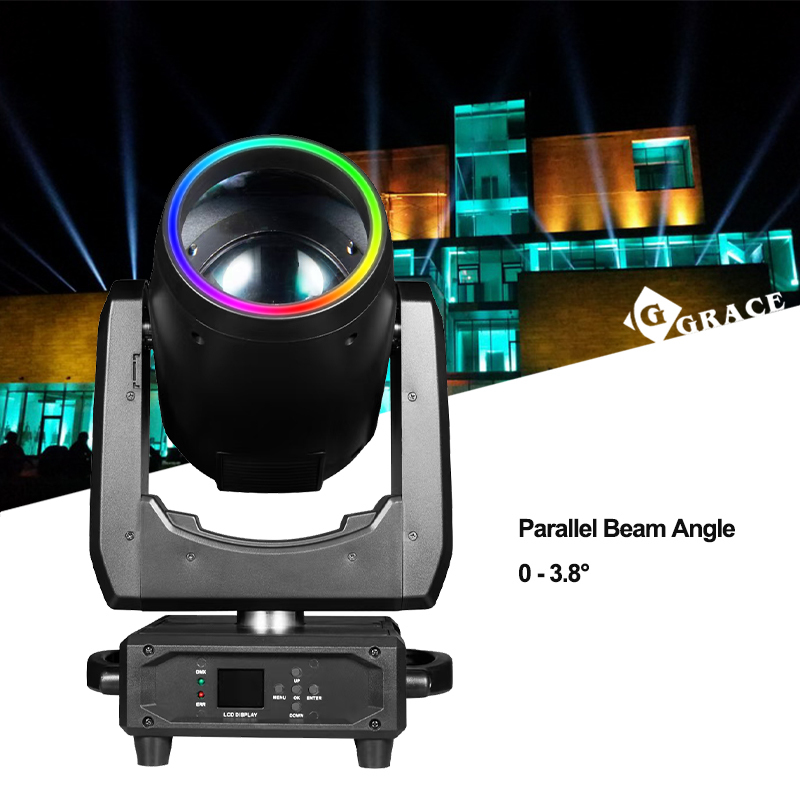 Igracelite 380w 20R moving head beam light with rainbow effect for concerts and entertainment parties