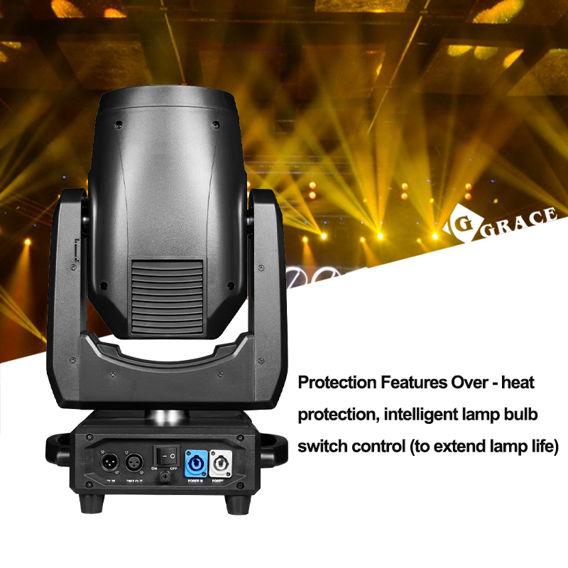Igracelite 380w 20R moving head beam light with rainbow effect for concerts and entertainment parties