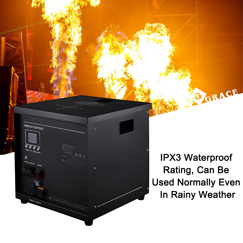 Igracelite Spray 8-10M Ipx3 Outdoor Flame Machine