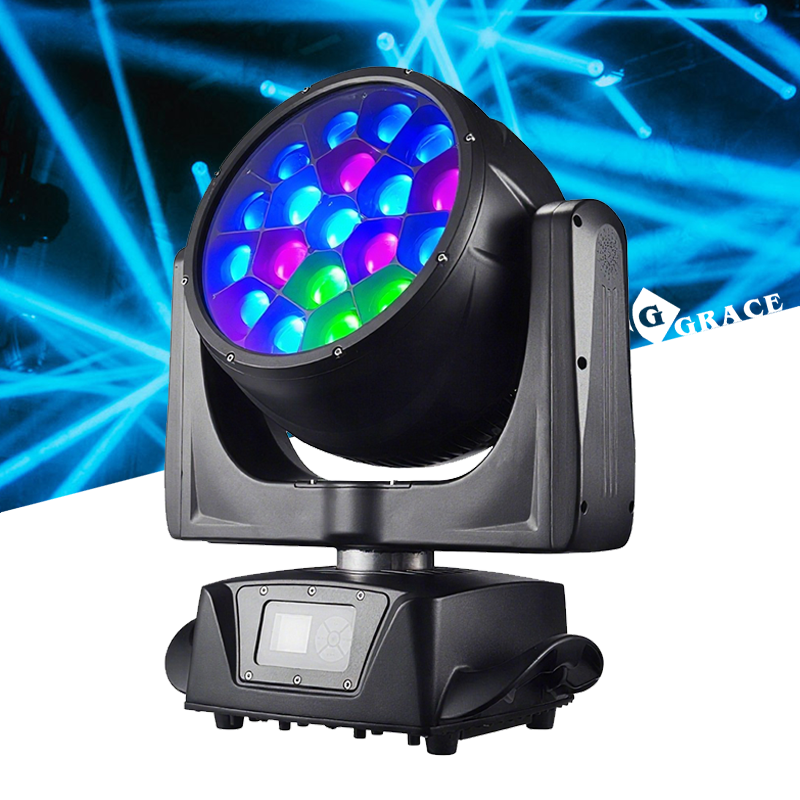 Igracelite 19*40w K15 RGBW 4in1 Led Moving Head Stage Light