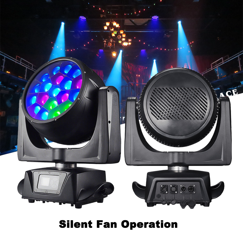 Igracelite 19*40w K15 RGBW 4in1 Led Moving Head Stage Light